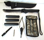 Gerber Jr Machete like new, Personal defense/survival baton