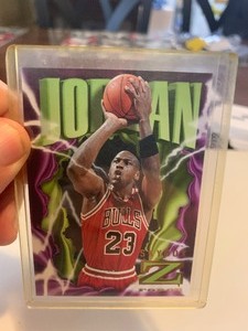 lot 10 image: $$$ 1996 SKYBOX Z-FORCE MICHAEL JORDAN #11  CHICAGO BULLS