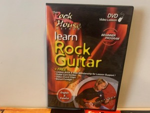 lot 41 image: GUITAR INSTRUCTION BOOK & DVD LOT  BLUES, ROCK, CHORDS & SCALES  HAL LEONARD  HOUSE OF BLUES