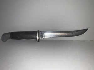 lot 67 image: Vintage Buck 121 Fisherman Fixed-Blade Knife