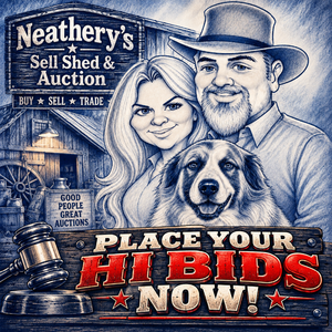 lot 43 image: PLACE YOUR WINNING BIDS