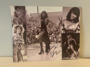 lot 69 image: Tina Turner 8x10 Photo with Signature