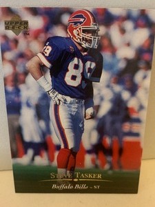 lot 240 image: STEVE TASKER BUFFALO BILLS #89  UPPER DECK FOOTBALL CARD  SPECIAL TEAMS