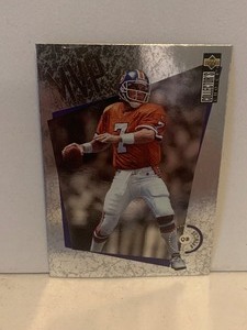 lot 205 image: JOHN ELWAY UPPER DECK COLLECTORS CHOICE MVP  DENVER BRONCOS