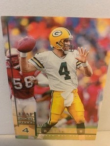 lot 206 image: BRETT FAVRE GREEN BAY PACKERS #112 FOOTBALL CARD
