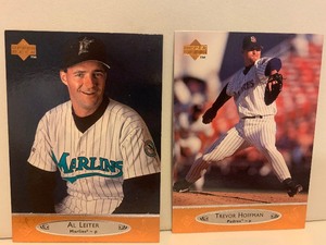 lot 155 image: 1990s TOPPS BASEBALL CARD LOT  JOSE RIJO, MIKE THURMAN DRAFT PICK & CECIL FIELDER  3 CARDS