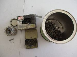 lot 162 image: Misc Hardware - Nails. (GAR)