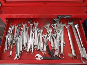 lot 174 image: Various Sized Wrenches (GAR)