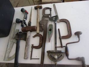 lot 181 image: Various Sized C Clamps. (GAR)