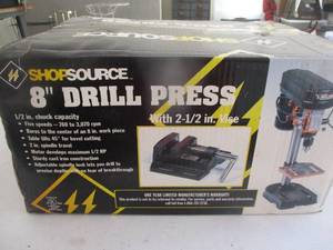 lot 199 image: 8in Drill Press - New in Box (GAR)