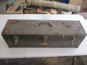 lot 202 image: Tool Box with Misc Tools Included (GAR)
