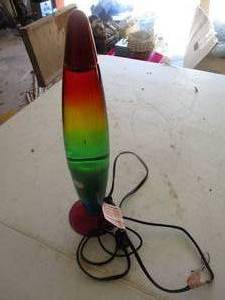 lot 223 image: Lava Lamp 14in T - Working (GAR)