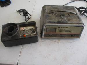 lot 235 image: Battery chargers (GAR)