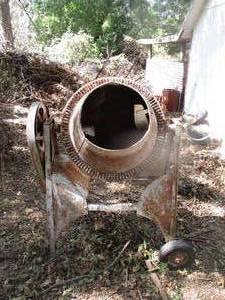 lot 258 image: Cement Mixer - untested