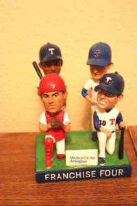 lot 290 image: Texas Rangers Bobble Head (up)