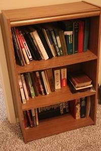 lot 304 image: Book Shelf - in nice solid condition 39T x 24W x 11D