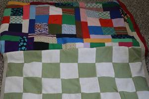 lot 317 image: Vintage Blanket and Throw (up)
