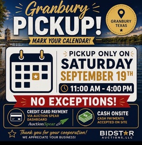 lot 300 image: PICKUP DAY SATURDAY SEPTEMBER 19TH FROM 11-4PM ONLY - BRING YOUR HELP, AND TOOLS NEEDED
