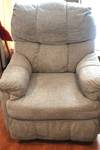 Reclining Grey Chair - very nice clean condition - almost like new. - 41T x 33W x 30D