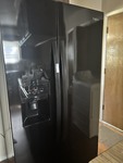 Whirlpool Refrigerator with Ice Maker, clean working condition , Model WRS32SDH01 , 70T x 36W x 27D or 30 with doors