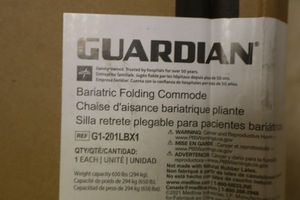 lot 39 image: Guardian bariatric folding commode (unopened box)