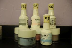 lot 93 image: Nail dip powder and gel polish