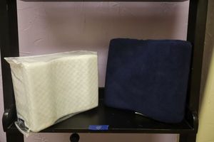 lot 98 image: Two neck pillows
