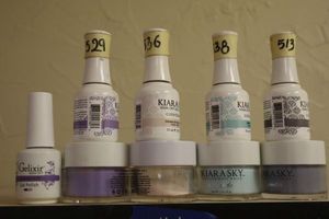lot 104 image: Nail dip powder and gel polish