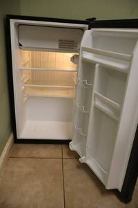 lot 158 image: Galanz mini fridge and freezer