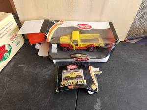 lot 126 image: Coke Matchbox collectibles - 1940 Ford panel van