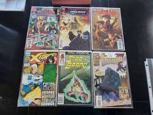 lot 102 image: Selection of Marvel Comics - X-Force, Star Brano, Shroud, Star Squadron, Star Wars, and Shanna