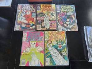 lot 95 image: Selection of Marvel Comics - Silver Surfer