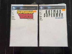 lot 42 image: Selection of DC Comics - Superman Wonder Woman #1 and Batman Superman #1