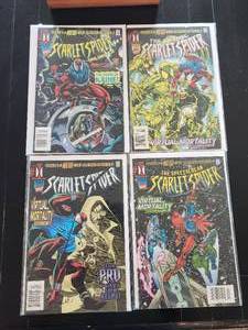 lot 5 image: Selection of Marvel comics - Scarlet Spider 4 part series