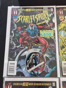 Selection of Marvel comics - Scarlet Spider 4 part series