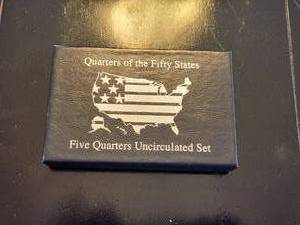 lot 15 image: 2000 Five quarter uncirculated set