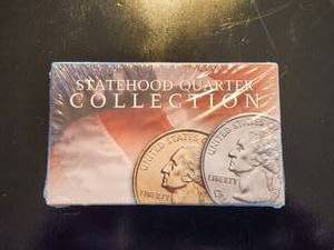 lot 100 image: 2005 D-P-Gold statehood quarter collection sets - 3