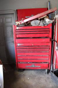 lot 11 image: Red Matco Tools tool box only (not the tools)