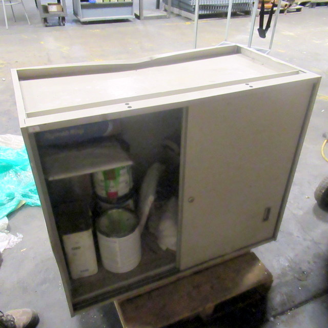 lot 52 image: Cabinet With Contents