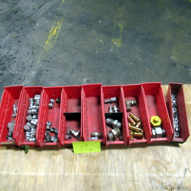 lot 65 image: Assorted Hydraulic Fittings