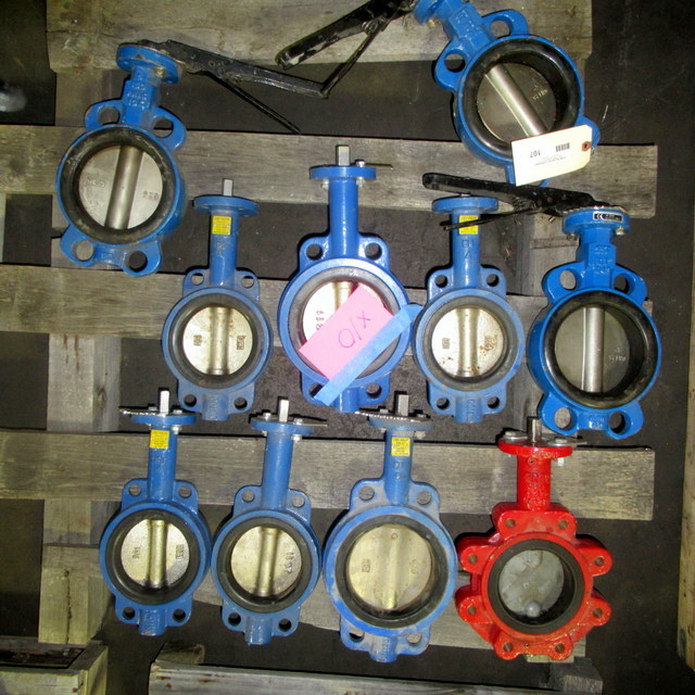 lot 107 image: Butterfly Valves