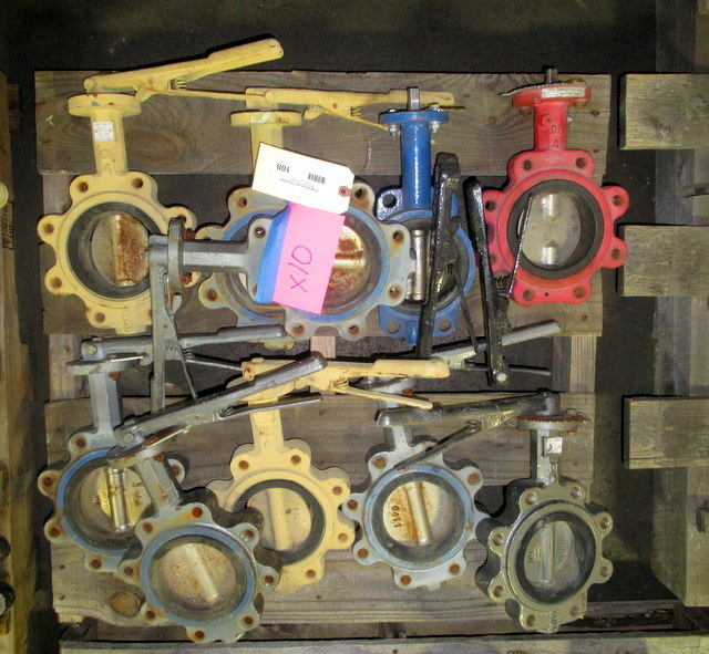lot 108 image: Butterfly Valves