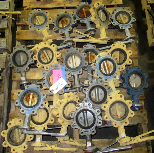 lot 109 image: Butterfly Valves