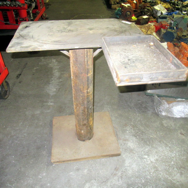 lot 119 image: Heavy Duty Built Work  Welding Table