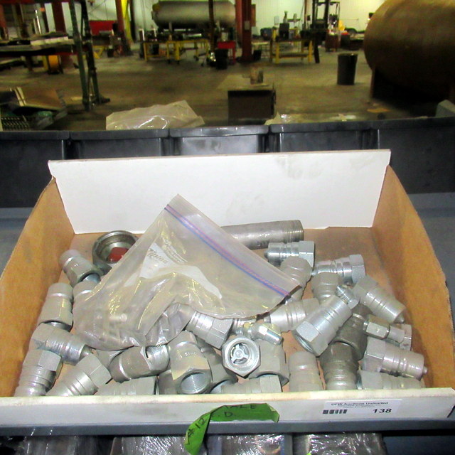 lot 138 image: Assorted Hydraulic Fittings