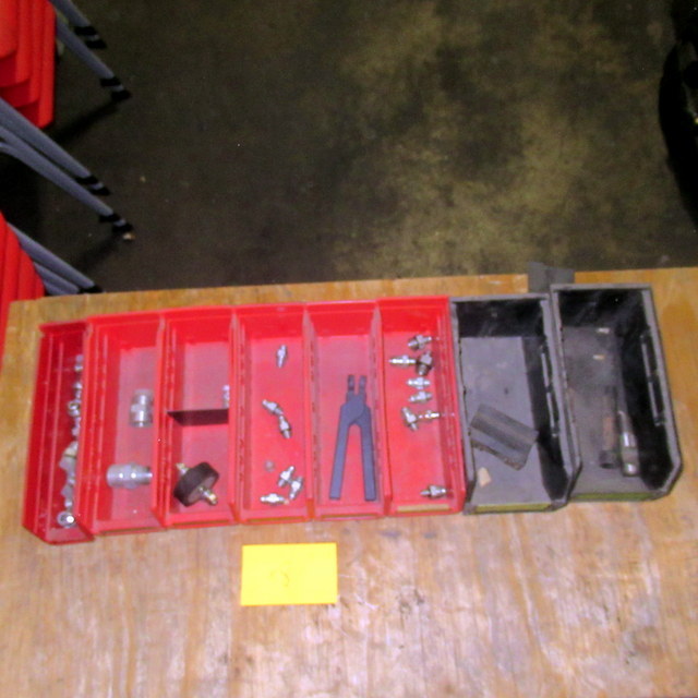 lot 150 image: Assorted Hydraulic Fittings