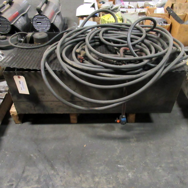 lot 216 image: Hydraulic Reservoir Sump With Motor