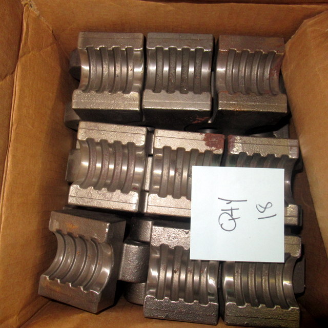 lot 229 image: Coiled Tubing Injector Gripper Block Parts
