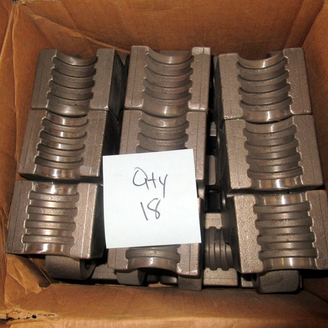 lot 231 image: Coiled Tubing Injector Gripper Block Parts