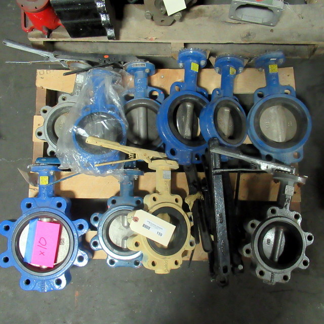 lot 159 image: Butterfly Valves
